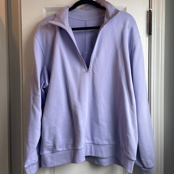 lululemon Men’s French Terry Half Zip - Picture 6 of 6